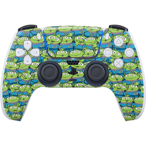Disney Toy Story Alien Collage PlayStation PS5 Skins