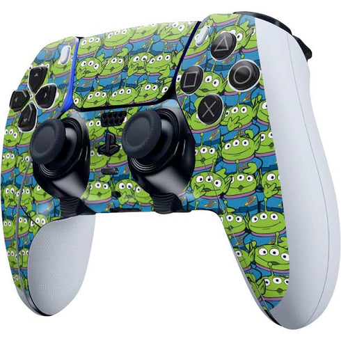 Disney Toy Story Alien Collage PS5 DualSense Edge Pro Controller Skin
