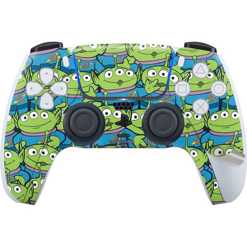 Disney Toy Story Alien Collage PS5 Pro Bundle Skin