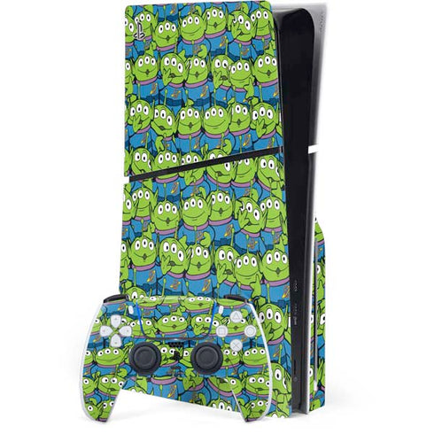 Disney Toy Story Alien Collage PlayStation PS5 Skins