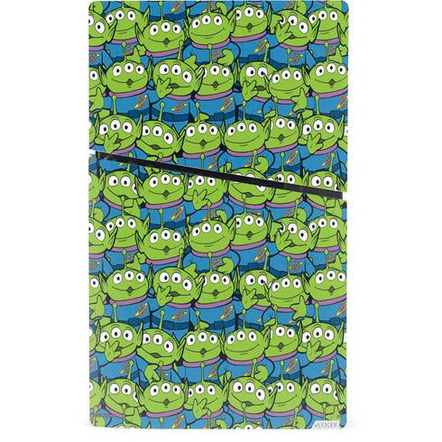 Disney Toy Story Alien Collage PS5 Slim Digital Edition Console Skin