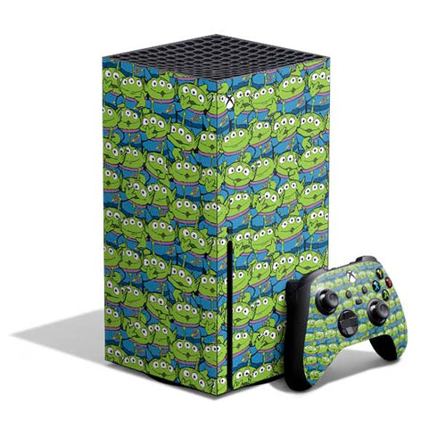 Disney Toy Story Alien Collage Xbox Series X Skins