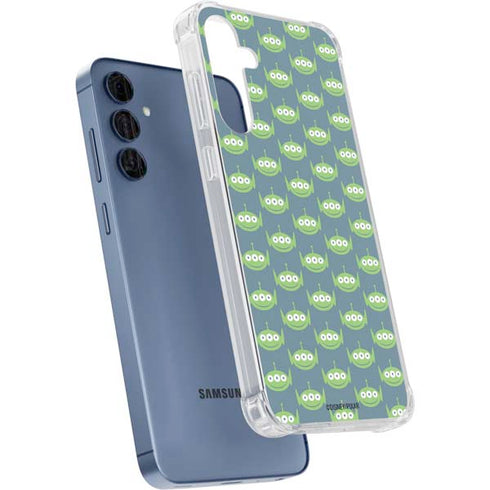 Disney Toy Story Alien Pattern Galaxy A35 5G Clear Case