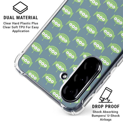 Disney Toy Story Alien Pattern Galaxy A36 5G Clear Case
