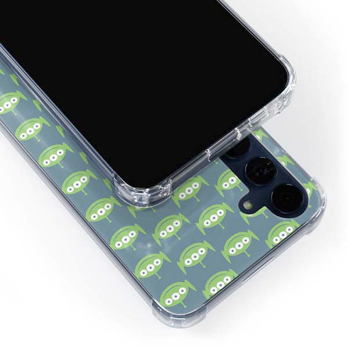 Disney Toy Story Alien Pattern Galaxy A55 5G Clear Case