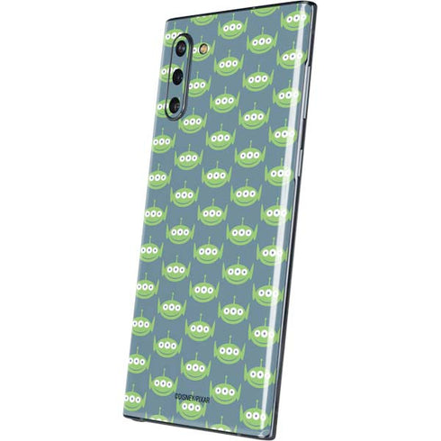 Disney Toy Story Alien Pattern Galaxy Note 10 Skin