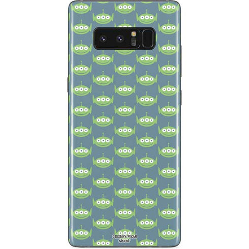 Disney Toy Story Alien Pattern Galaxy Note 8 Skin