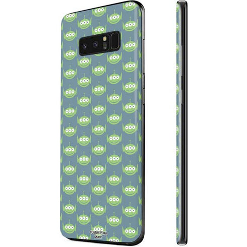 Disney Toy Story Alien Pattern Galaxy Note 8 Skin