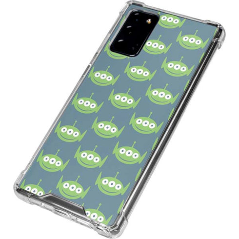 Disney Toy Story Alien Pattern Galaxy Note20 5G Clear Case