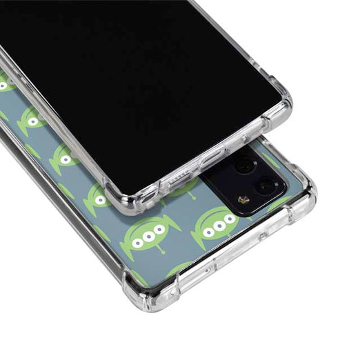 Disney Toy Story Alien Pattern Galaxy Note20 5G Clear Case