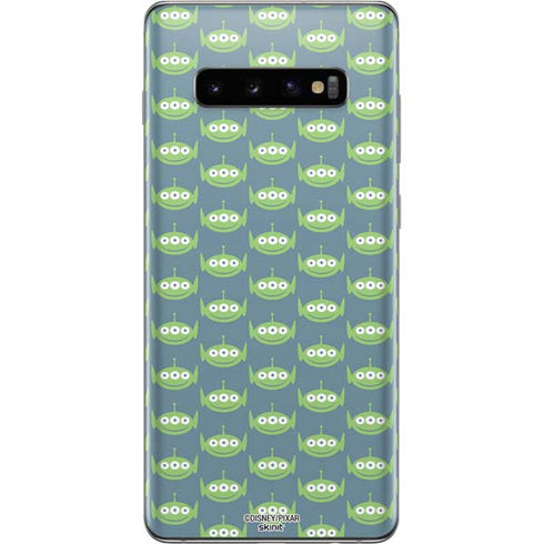 Disney Toy Story Alien Pattern Galaxy S10 Plus Skin