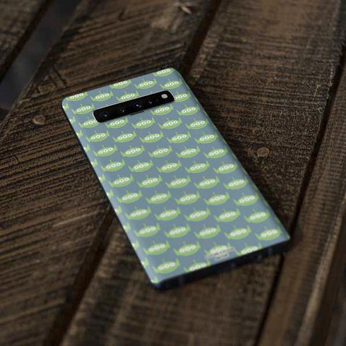 Disney Toy Story Alien Pattern Galaxy S10 Plus Skin