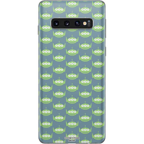 Disney Toy Story Alien Pattern Galaxy S10 Skin