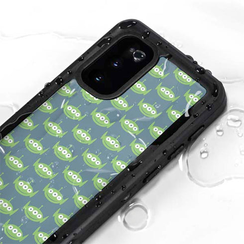 Disney Toy Story Alien Pattern Galaxy S20 Waterproof Case