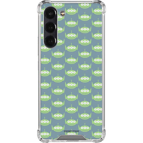 Disney Toy Story Alien Pattern Galaxy S24 FE Clear Case