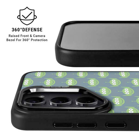 Disney Toy Story Alien Pattern Galaxy S24 Kickstand Case