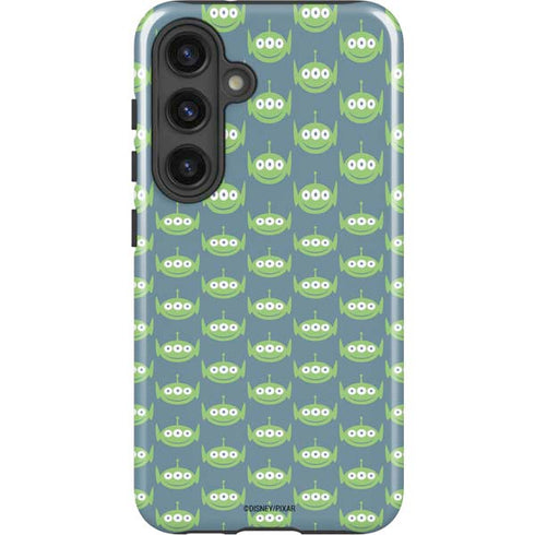 Disney Toy Story Alien Pattern Galaxy S25 Plus Impact Case