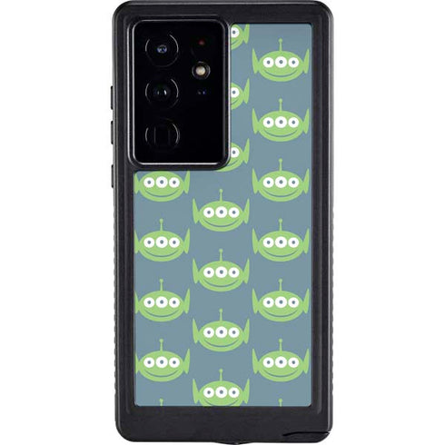 Disney Toy Story Alien Pattern Galaxy S24 Ultra Waterproof Case