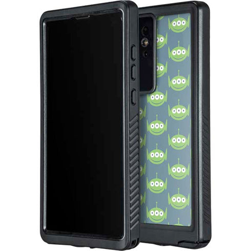 Disney Toy Story Alien Pattern Galaxy S24 Ultra Waterproof Case