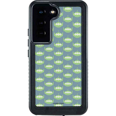 Disney Toy Story Alien Pattern Galaxy S24 Waterproof Case