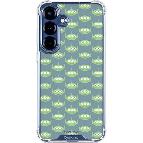 Disney Toy Story Alien Pattern Galaxy S25 Clear Case