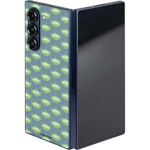 Disney Toy Story Alien Pattern Galaxy Z Fold6 Skin