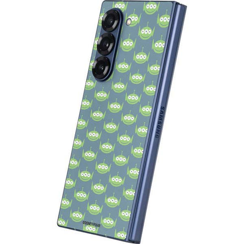 Disney Toy Story Alien Pattern Galaxy Z Fold6 Skin