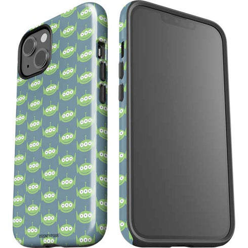 Disney Toy Story Alien Pattern iPhone 15 Impact Case