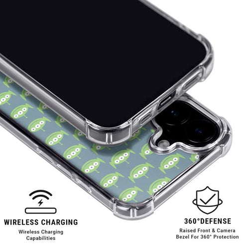 Disney Toy Story Alien Pattern iPhone 16 MagSafe Case