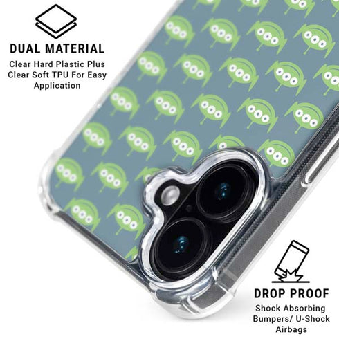 Disney Toy Story Alien Pattern iPhone 16 MagSafe Case