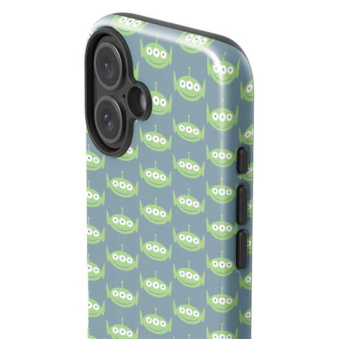 Disney Toy Story Alien Pattern iPhone 16 Plus Impact Case