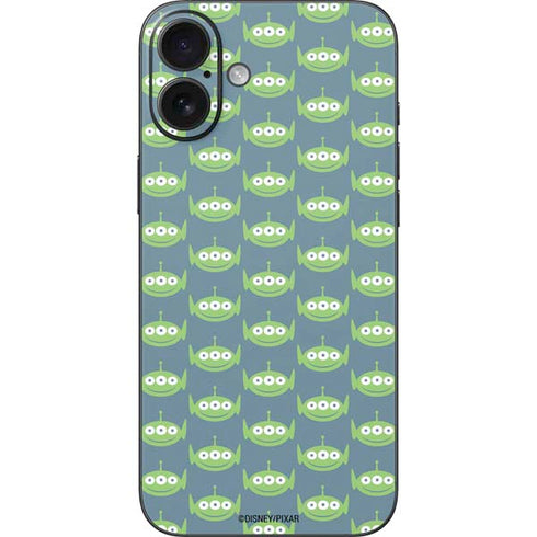 Disney Toy Story Alien Pattern iPhone 16 Plus Skin