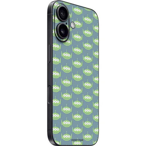 Disney Toy Story Alien Pattern iPhone 16 Plus Skin