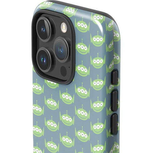 Disney Toy Story Alien Pattern iPhone 16 Pro Max Impact Case
