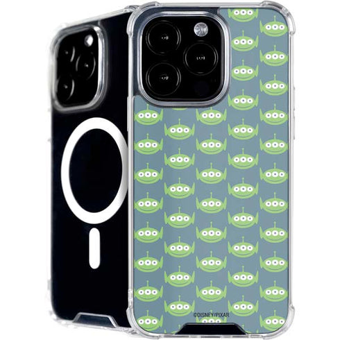 Disney Toy Story Alien Pattern iPhone 16 Pro Max MagSafe Case