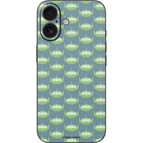 Disney Toy Story Alien Pattern iPhone 16 Skin