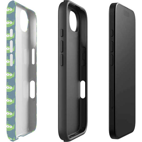 Disney Toy Story Alien Pattern iPhone 16e Impact Case
