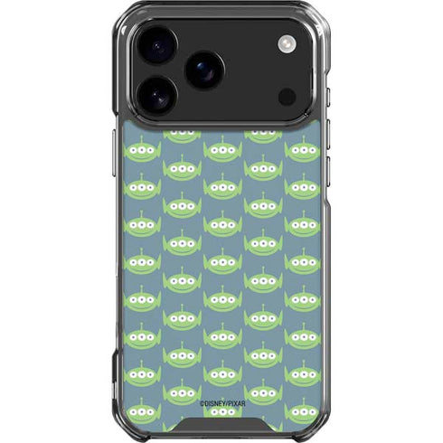 Disney Toy Story Alien Pattern iPhone 18 Pro Max Clear Case