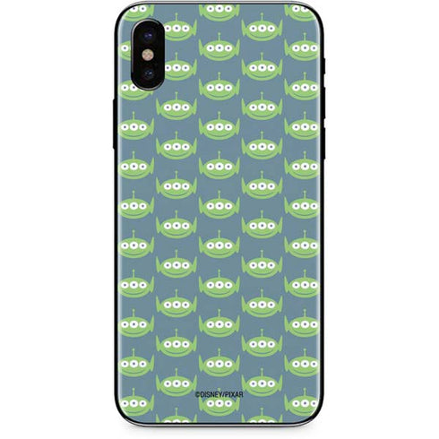 Disney Toy Story Alien Pattern iPhone XS Skin