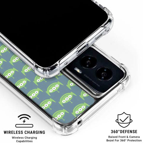 Disney Toy Story Alien Pattern Moto G Power 5G (2024) Clear Case