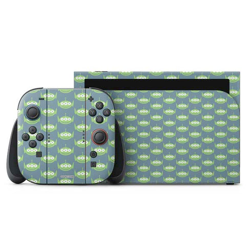 Disney Toy Story Alien Pattern Nintendo Skins