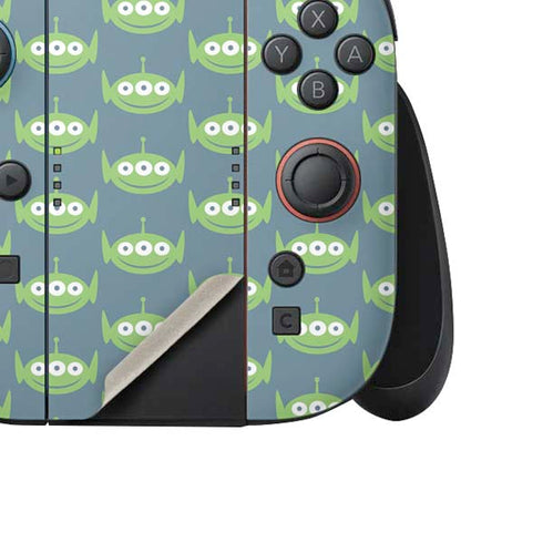 Disney Toy Story Alien Pattern Nintendo Switch 2 (2025) Joy-Con Controller Skin