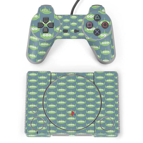 Disney Toy Story Alien Pattern PlayStation Classic Bundle Skin