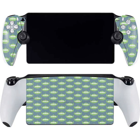Disney Toy Story Alien Pattern PlayStation Portal Remote Player Skin