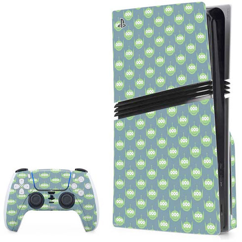 Disney Toy Story Alien Pattern PlayStation PS5 Skins