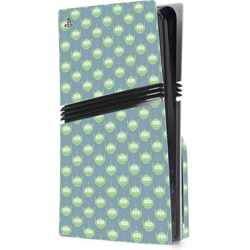 Disney Toy Story Alien Pattern PS5 Pro Disk Console Skin