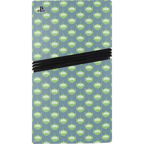 Disney Toy Story Alien Pattern PS5 Pro Disk Console Skin