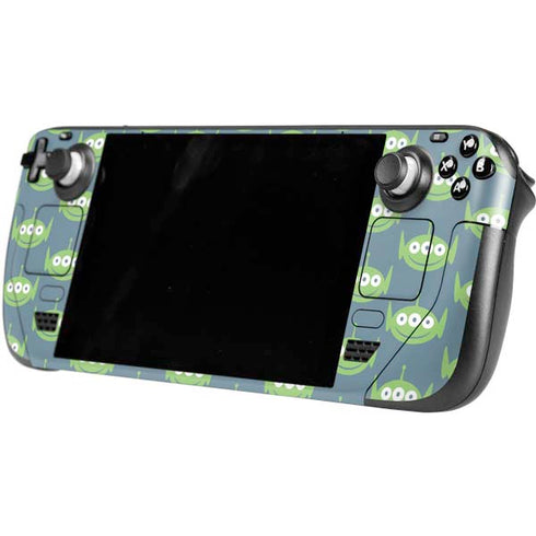 Disney Toy Story Alien Pattern Steam Deck Handheld Gaming Computer OLED Skin