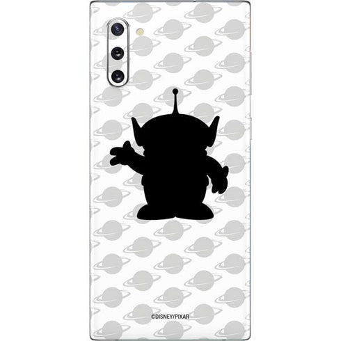 Disney Toy Story Alien Silhouette Galaxy Note 10 Skin