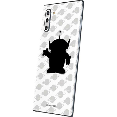 Disney Toy Story Alien Silhouette Galaxy Note 10 Skin